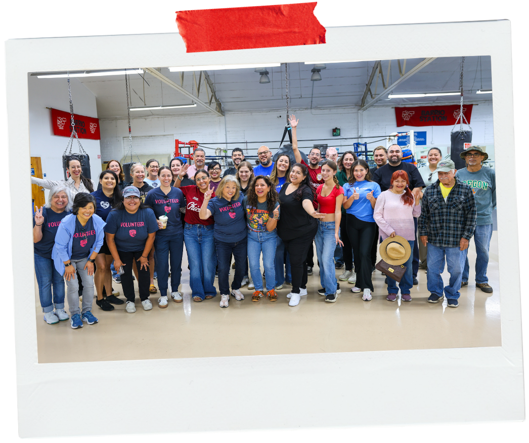 Barrio Station community volunteers